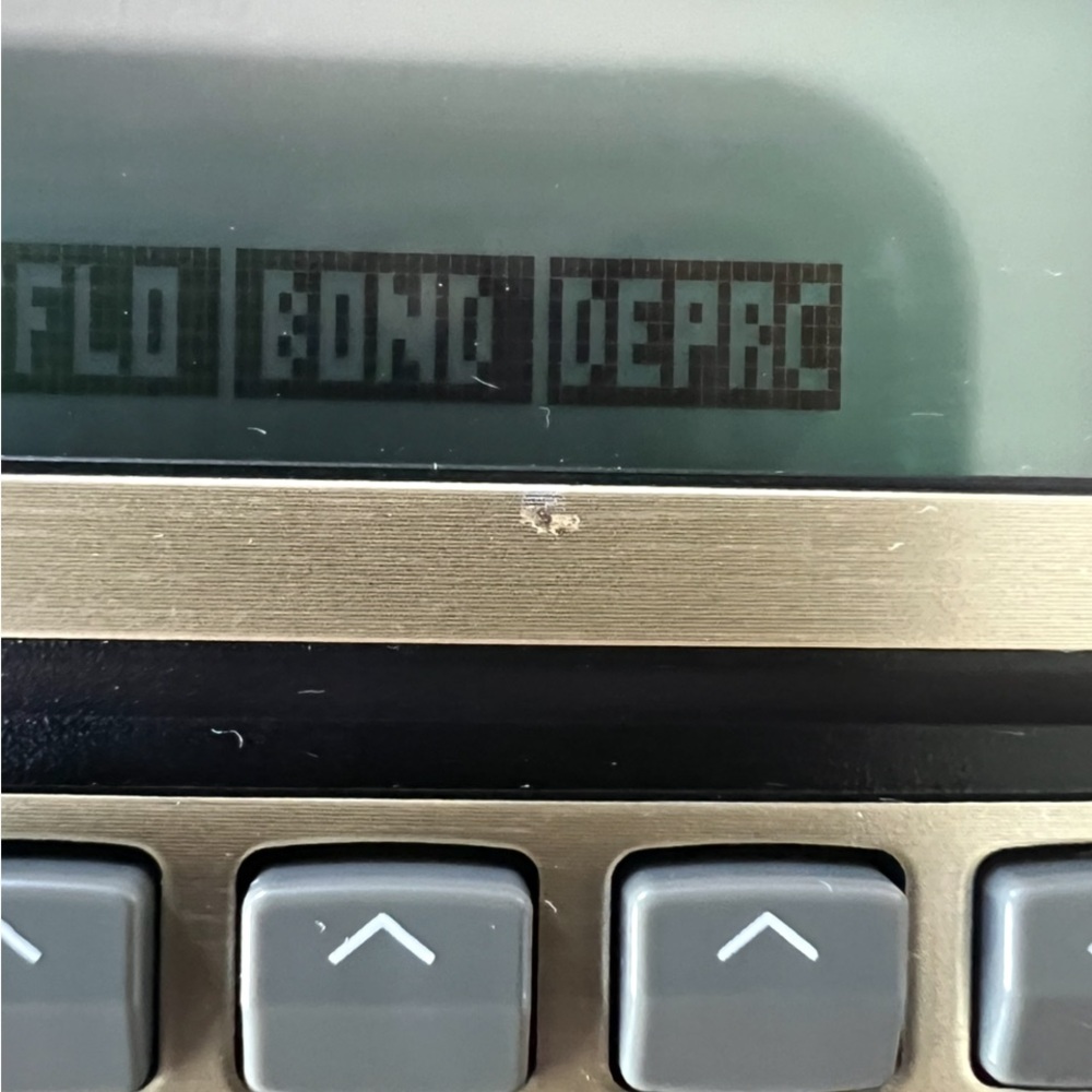 HP 17bII+ Financial Calculator with Case & User Guide - Picture 9 of 9